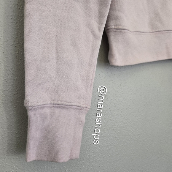 A.L.C. Avery Cotton Crewneck Sweatshirt Pink - Picture 3 of 7